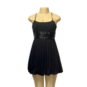 Black Spaghetti Strap Cocktail Sundress